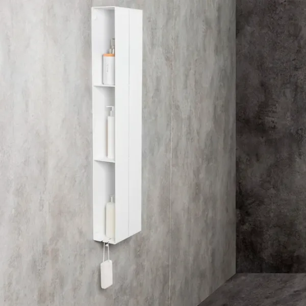 Полка для ванной Daske Shelf-Organizer Sensey Алюминий/ White Mono photo 4