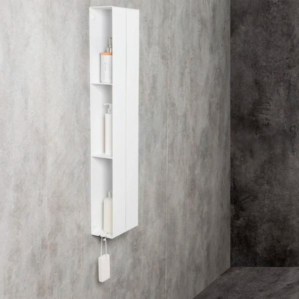 Полка для ванной Daske Shelf-Organizer Sensey Алюминий/ White Mono photo 4