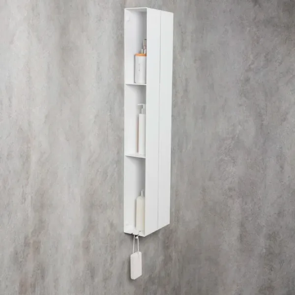 Полка для ванной Daske Shelf-Organizer Sensey Алюминий/ White Mono photo 7