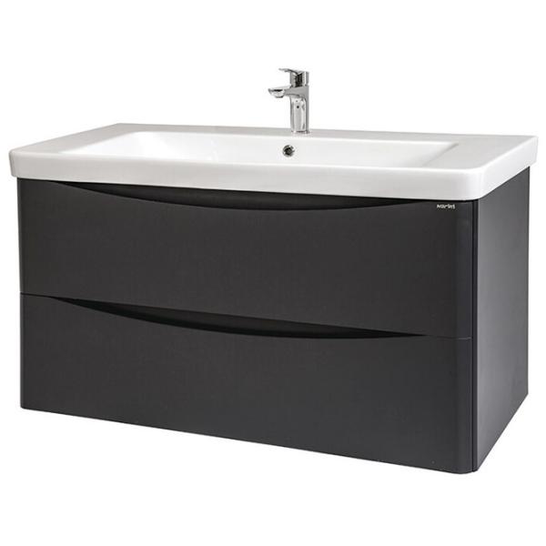 Наборы мебели для ванной комнаты Martat Zen 105 МДФ/ Antracit photo 1