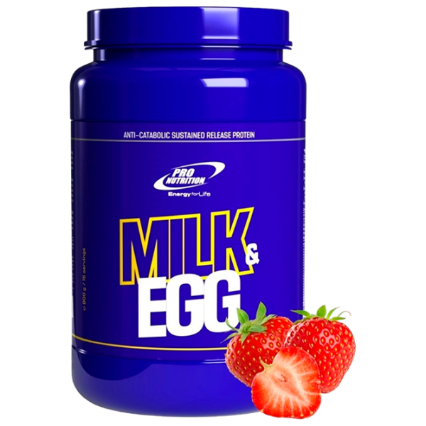 Proteină Pro Nutrition Protein Powder Milk & Egg 900 g (pn0246) praf/ Сăpșuni photo 1 Proteină Pro Nutrition Protein Powder Milk & Egg 900 g (pn0246) praf/ Сăpșuni photo 1