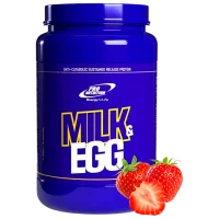 Proteină Pro Nutrition Protein Powder Milk & Egg 900 g (pn0246) praf/ Сăpșuni