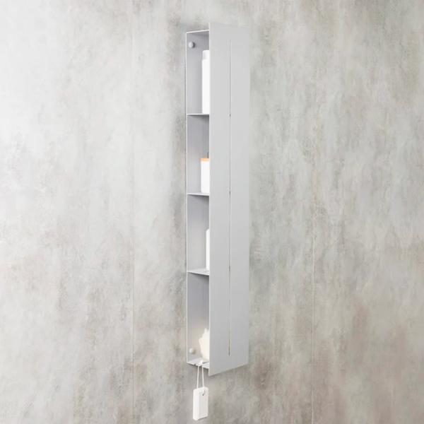 Полка для ванной Daske Shelf-Organizer Continental Max Алюминий/ Grey Mono photo 2
