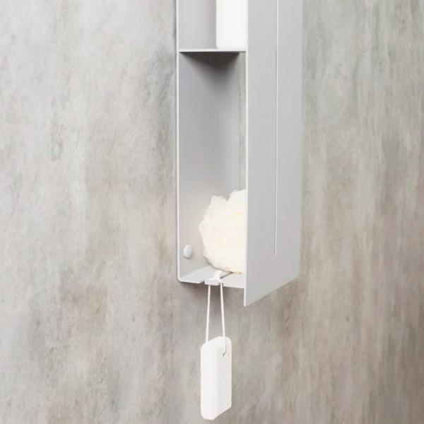 Полка для ванной Daske Shelf-Organizer Continental Max Алюминий/ Grey Mono photo 3