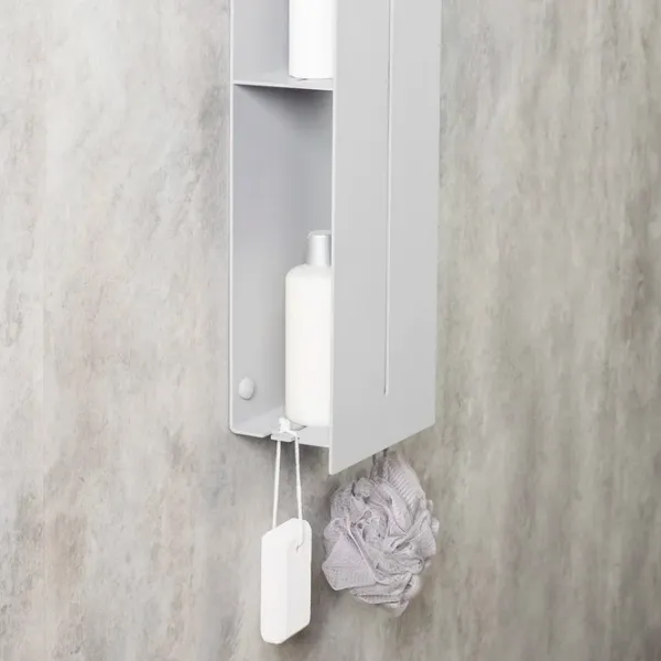 Полка для ванной Daske Shelf-Organizer Continental Max Алюминий/ Grey Mono photo 8