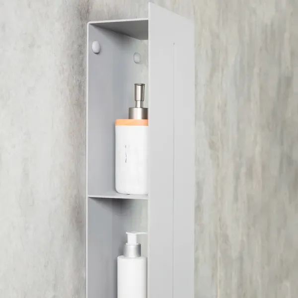 Полка для ванной Daske Shelf-Organizer Continental Max Алюминий/ Grey Mono photo 9