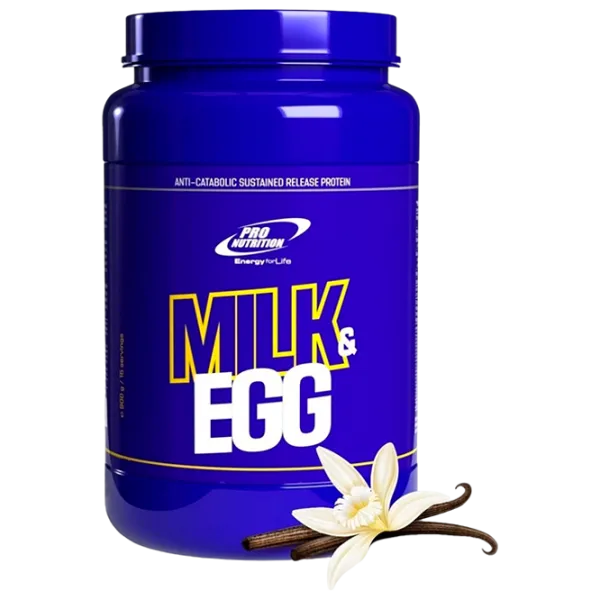 Proteină Pro Nutrition Protein Powder Milk & Egg 900 g (pn0245) praf/ Vanilie photo 1