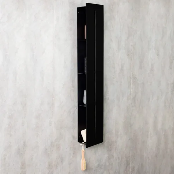 Полка для ванной Daske Shelf-Organizer Continental Max Алюминий/ Black Mono photo 2