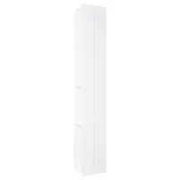 Полка для ванной Daske Shelf-Organizer Continental Max Алюминий/ White Mono