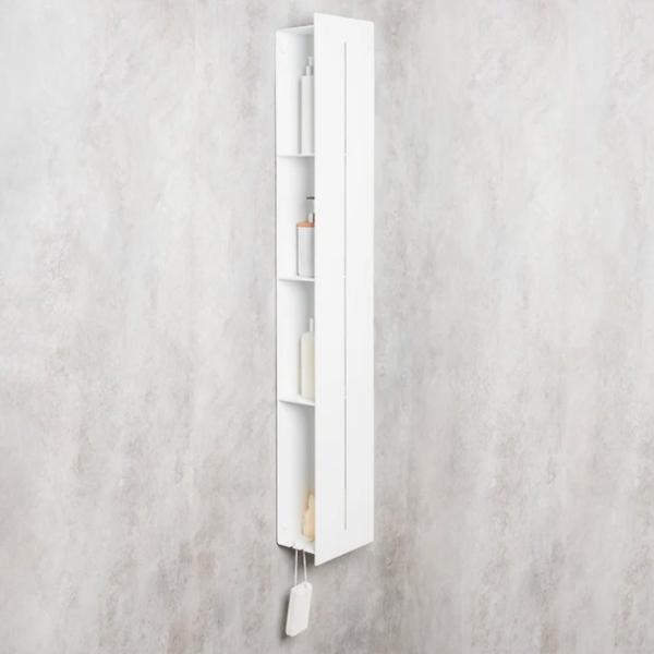 Полка для ванной Daske Shelf-Organizer Continental Max Алюминий/ White Mono photo 2