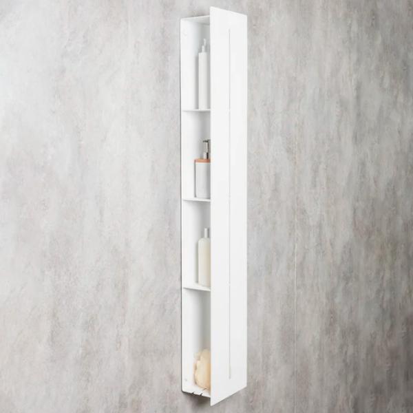 Полка для ванной Daske Shelf-Organizer Continental Max Алюминий/ White Mono photo 3