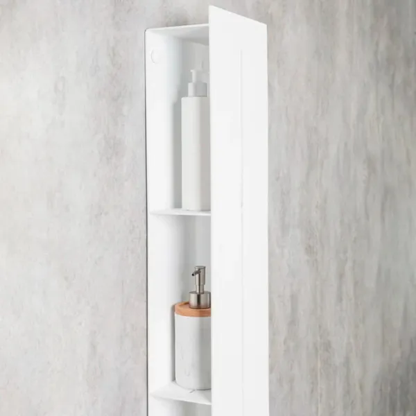 Полка для ванной Daske Shelf-Organizer Continental Max Алюминий/ White Mono photo 4