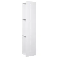 Raft pentru baie Daske Shelf-Organizer Continental Aluminiu/ Grey Mono