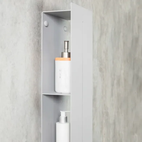Полка для ванной Daske Shelf-Organizer Continental Алюминий/ Grey Mono photo 4