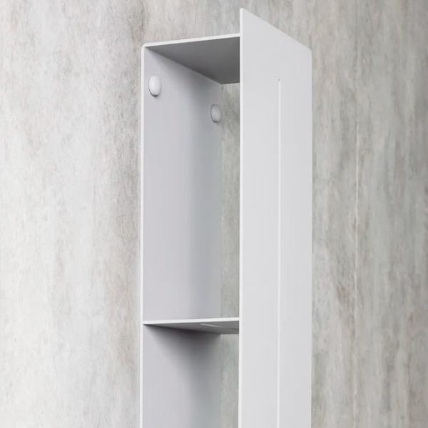 Полка для ванной Daske Shelf-Organizer Continental Алюминий/ Grey Mono photo 5
