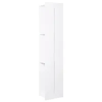 Raft pentru baie Daske Shelf-Organizer Continental Aluminiu/ White Mono