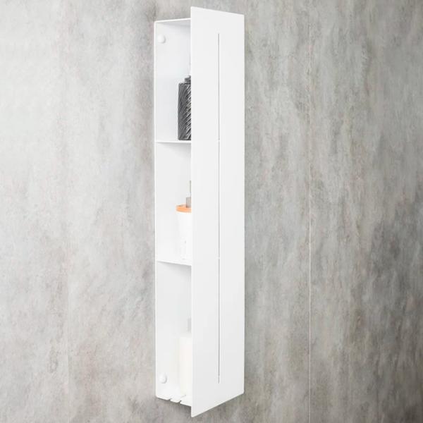 Полка для ванной Daske Shelf-Organizer Continental Алюминий/ White Mono photo 3