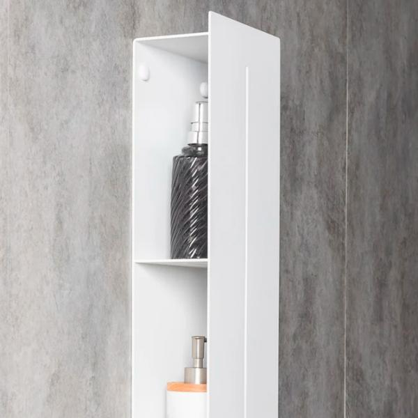 Полка для ванной Daske Shelf-Organizer Continental Алюминий/ White Mono photo 5