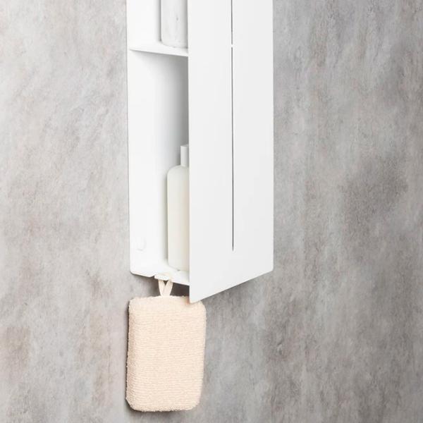 Полка для ванной Daske Shelf-Organizer Continental Алюминий/ White Mono photo 8