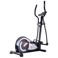 Эллиптический тренажер HMS H0103i Привод: Задний/ 120 кг/ Black