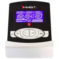 Эллиптический тренажер HMS H0103i Привод: Задний/ 120 кг/ Black photo 6