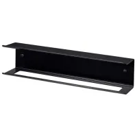 Полка для ванной Daske Towel Rack with Shelf Pody Adhesive Алюминий/ Black Mono