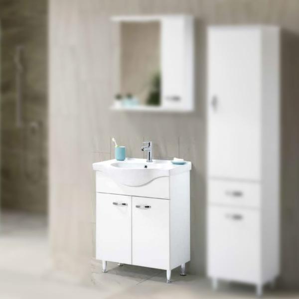 Seturi mobilă de baie Martat Olympia 65 MDF/ White photo 2