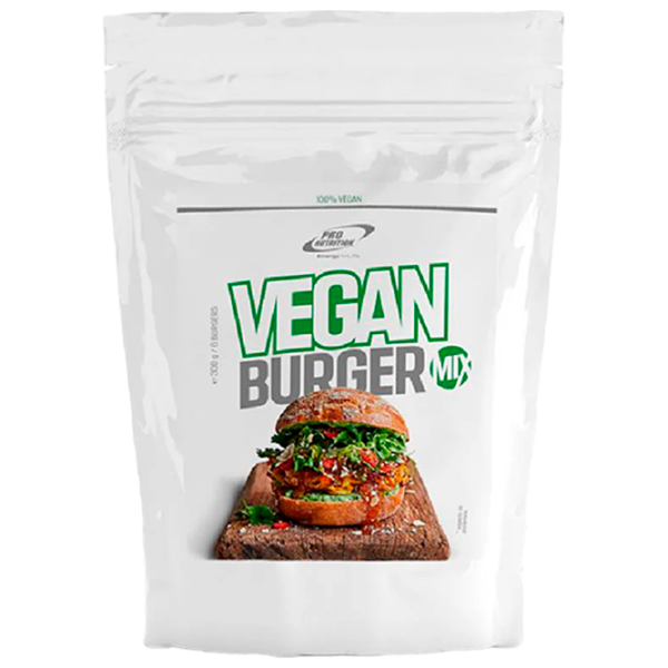 Proteină Pro Nutrition Protein Powder Vegan Burger Mix 300 g (pn0175) praf/ Burger vegan photo 1 Proteină Pro Nutrition Protein Powder Vegan Burger Mix 300 g (pn0175) praf/ Burger vegan photo 1