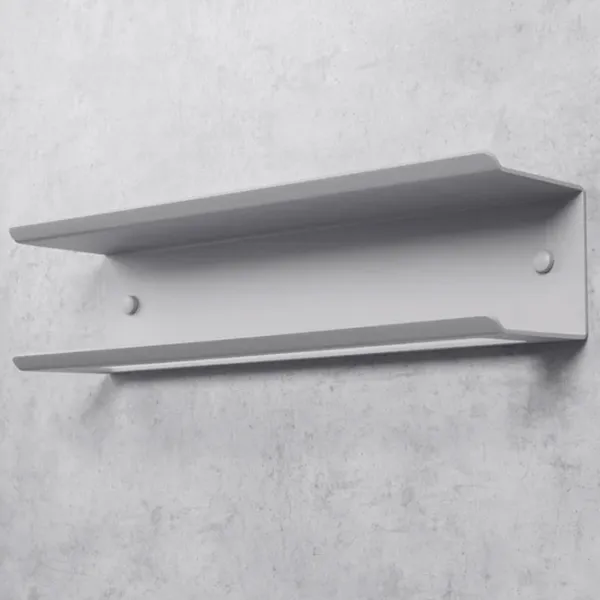 Полка для ванной Daske Towel Rack with Shelf Pody Adhesive Алюминий/ Grey Mono photo 7 Полка для ванной Daske Towel Rack with Shelf Pody Adhesive Алюминий/ Grey Mono photo 7