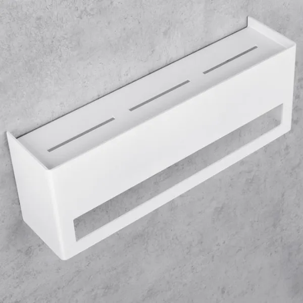 Полка для ванной Daske Towel Rack with Shelf Keyka Adhesive Алюминий/ White Mono photo 6 Полка для ванной Daske Towel Rack with Shelf Keyka Adhesive Алюминий/ White Mono photo 6