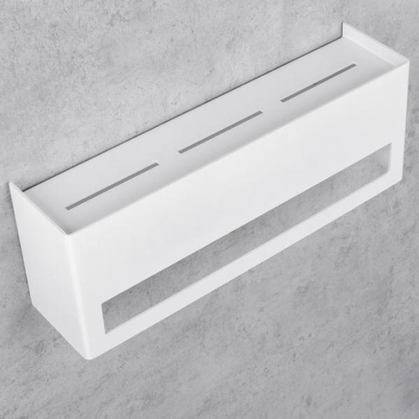 Полка для ванной Daske Towel Rack with Shelf Keyka Adhesive Алюминий/ White Mono photo 6 Полка для ванной Daske Towel Rack with Shelf Keyka Adhesive Алюминий/ White Mono photo 6