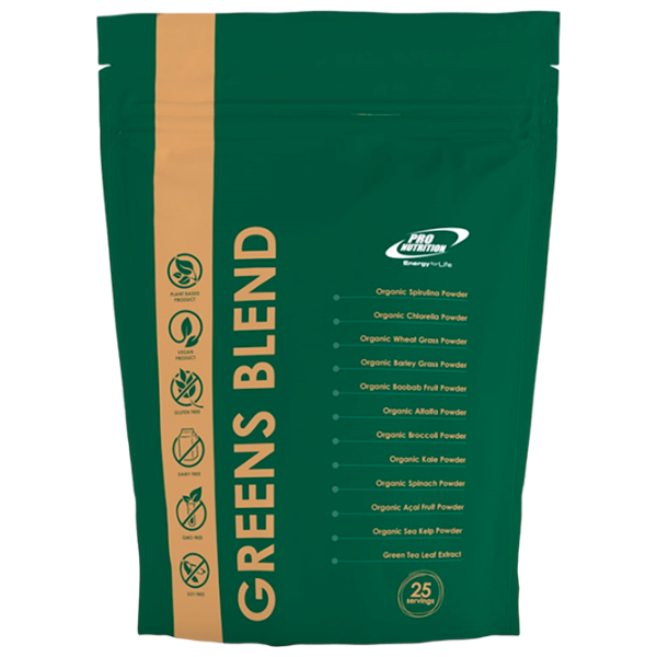 Proteină Pro Nutrition Protein Powder Vegan Greens Blend 250 g (pn0176) praf/ Mix de verdeață photo 1 Proteină Pro Nutrition Protein Powder Vegan Greens Blend 250 g (pn0176) praf/ Mix de verdeață photo 1