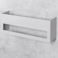 Raft pentru baie Daske Towel Rack with Shelf Keyka Adhesive Aluminiu/ Grey Mono photo 2