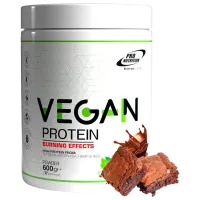 Proteină Pro Nutrition Protein Powder Vegan Protein Burning Effects 600 g (pn0177) praf/ Brownie cu ciocolată