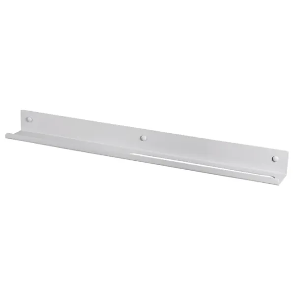 Полка для ванной Daske Towel Rack with Shelf Mirage Adhesive Right Алюминий/ Серый photo 1