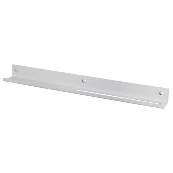 Полка для ванной Daske Towel Rack with Shelf Mirage Adhesive Right Алюминий/ Серый photo 1