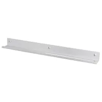 Полка для ванной Daske Towel Rack with Shelf Mirage Adhesive Right Алюминий/ Серый
