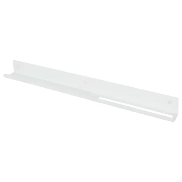 Полка для ванной Daske Towel Rack with Shelf Mirage Adhesive Right Алюминий/ White photo 1