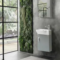 Seturi mobilă de baie Martat Pera 45 MDF/ Gray photo 2
