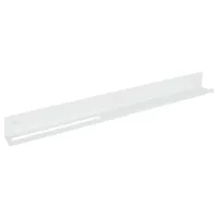 Полка для ванной Daske Towel Rack with Shelf Mirage Adhesive Left Алюминий/ White
