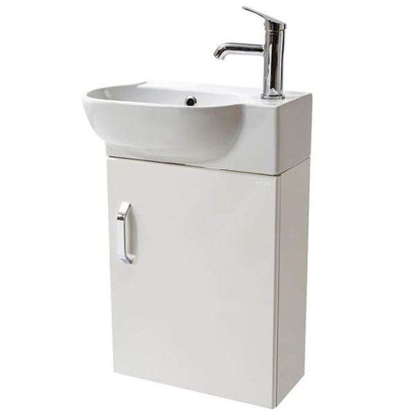 Seturi mobilă de baie Martat Pera 45 MDF/ White photo 1