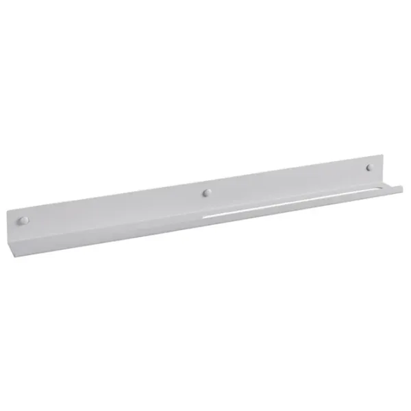 Полка для ванной Daske Towel Rack with Shelf Mirage Adhesive Left Алюминий/ Серый photo 1