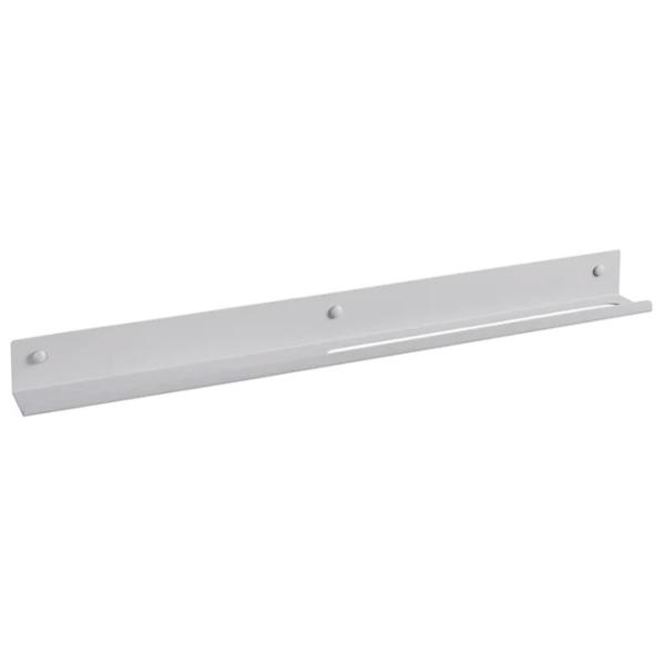 Полка для ванной Daske Towel Rack with Shelf Mirage Adhesive Left Алюминий/ Серый photo 1