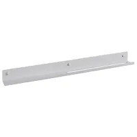 Полка для ванной Daske Towel Rack with Shelf Mirage Adhesive Left Алюминий/ Серый