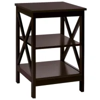 Тумбочки Costway HW65688CF-2 61 x 40 x 40см/ МДФ/ Brown