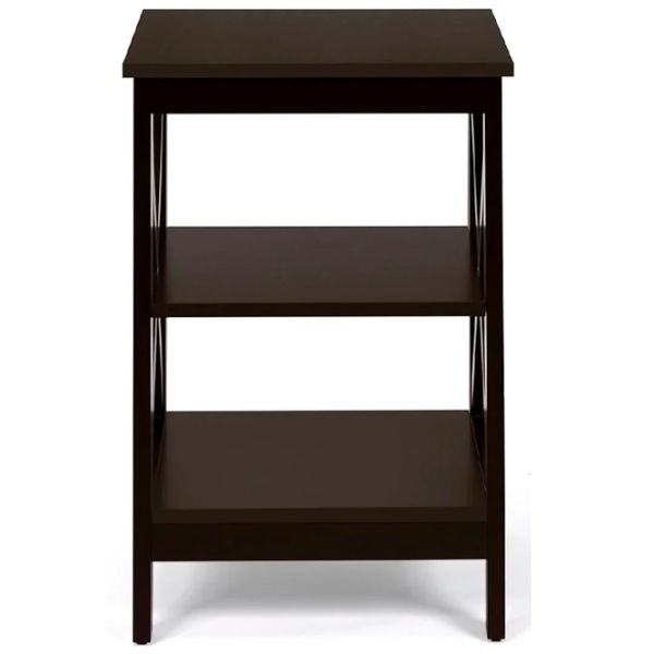 Тумбочки Costway HW65688CF-2 61 x 40 x 40см/ МДФ/ Brown photo 2