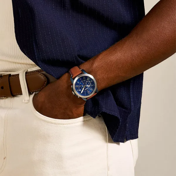 Наручные часы для мужчин FOSSIL Grant Chronograph Кварцевый/ 44 мм photo 4