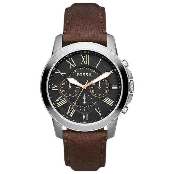 Наручные часы для мужчин FOSSIL Grant Chronograph Кварцевый/ 44 мм photo 1 Наручные часы для мужчин FOSSIL Grant Chronograph Кварцевый/ 44 мм photo 1