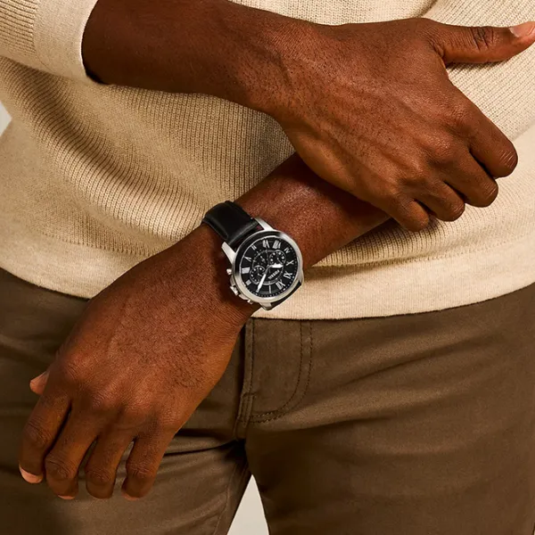 Наручные часы для мужчин FOSSIL Grant Chronograph Кварцевый/ 44 мм photo 4
