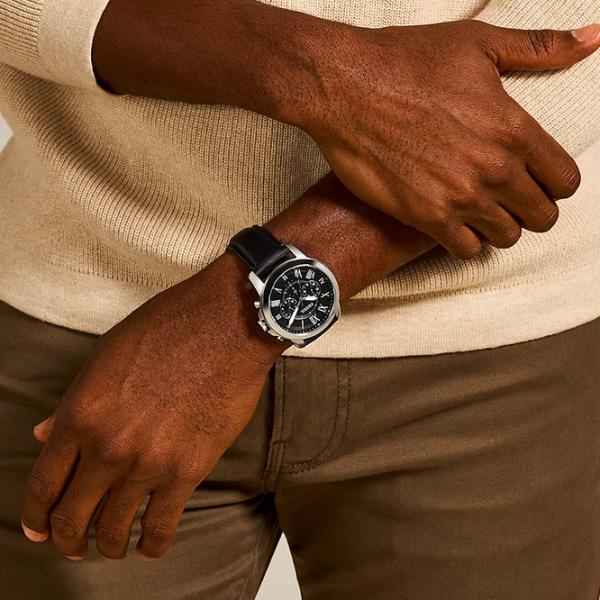 Наручные часы для мужчин FOSSIL Grant Chronograph Кварцевый/ 44 мм photo 4